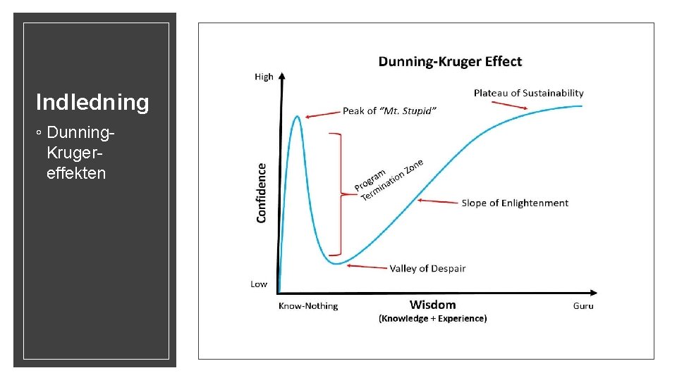 Indledning ◦ Dunning. Krugereffekten 