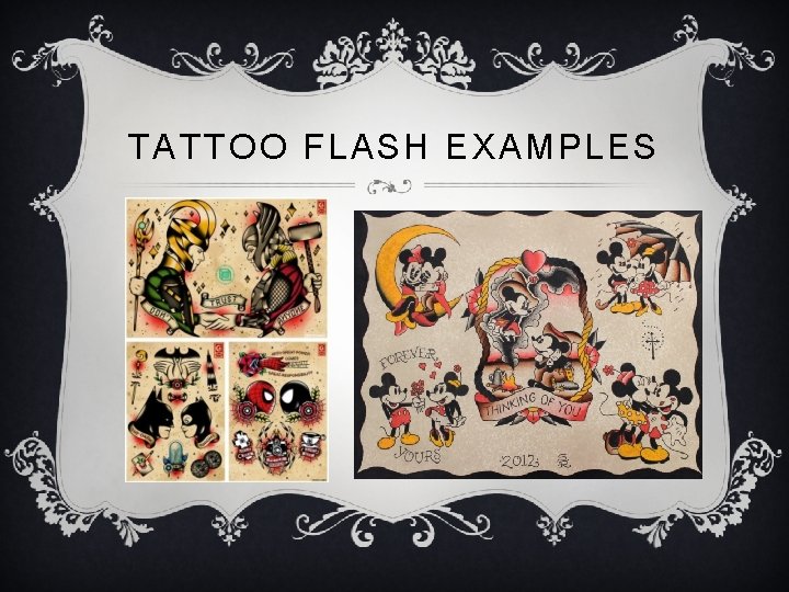 TATTOO FLASH EXAMPLES 