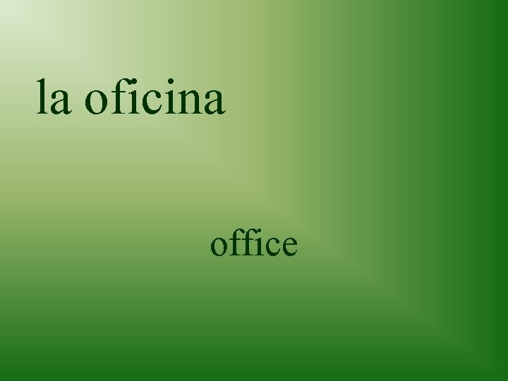 la oficina office 