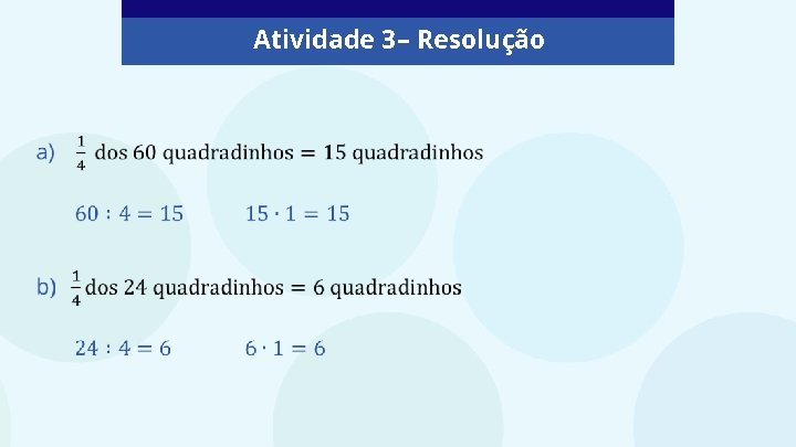 Atividade 3 – Resolução 