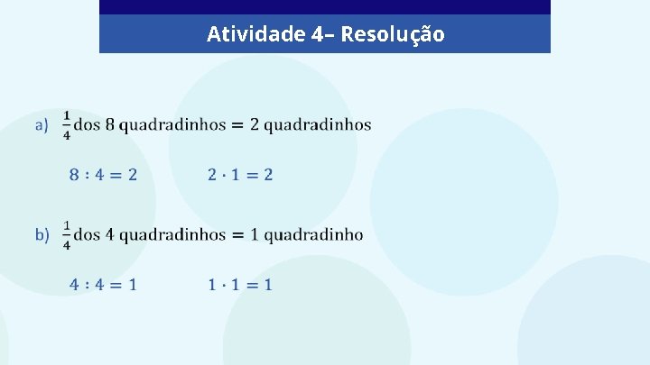 Atividade 4 – Resolução 