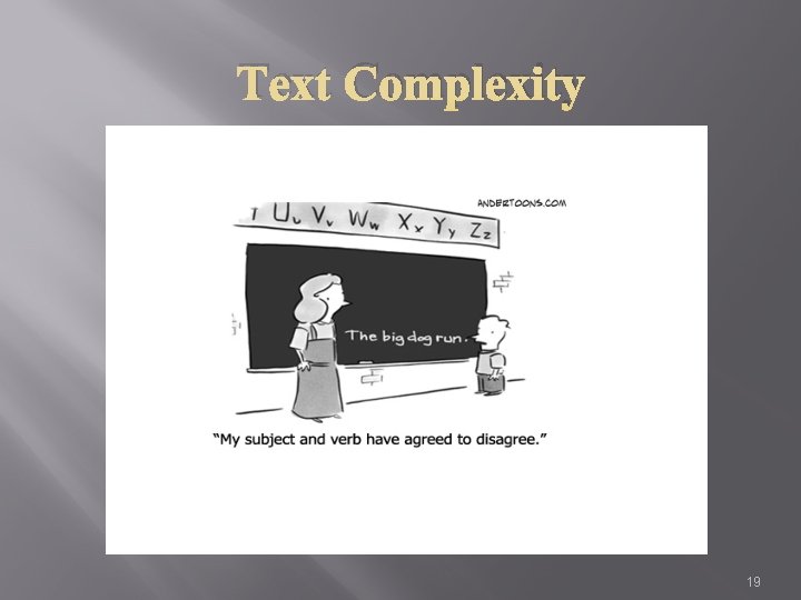Text Complexity 19 