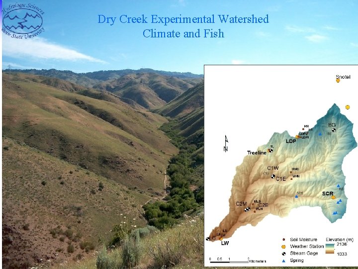 Dry Creek Experimental Watershed Climate and Fish 