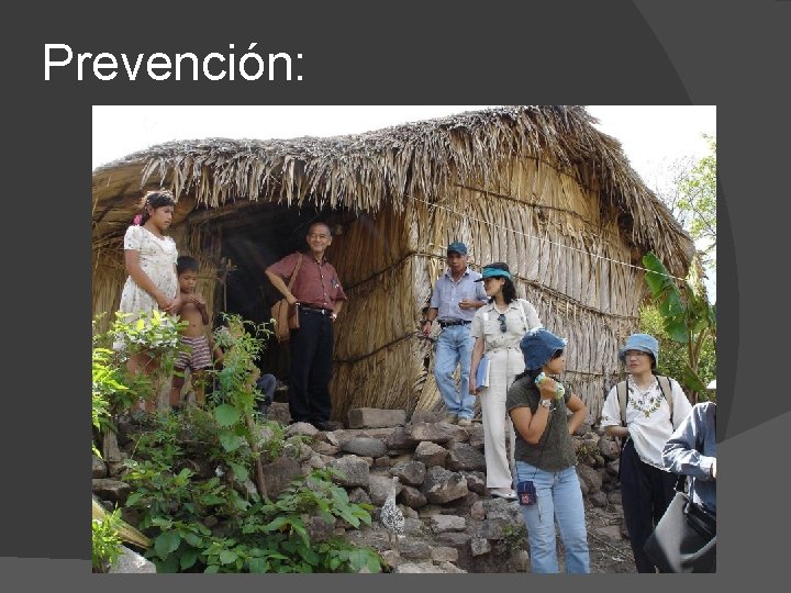 Prevención: 