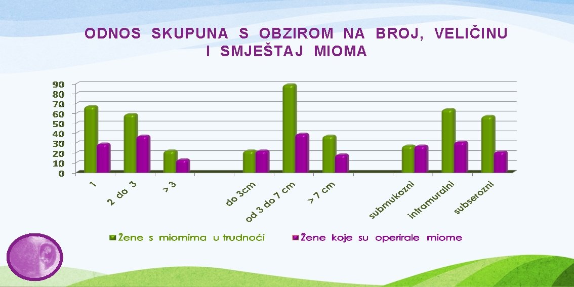 ODNOS SKUPUNA S OBZIROM NA BROJ, VELIČINU I SMJEŠTAJ MIOMA 