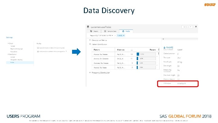 Data Discovery SAS and all other SAS Institute Inc. product or service names are