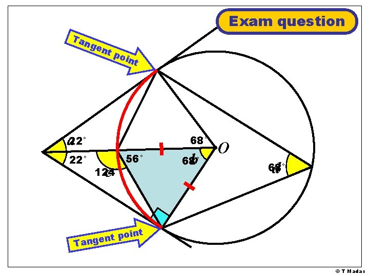 Exam question Tan gen tp oin t a 22° 68° c 124° 56° b Exam question Tan gen tp oin t a 22° 68° c 124° 56° b