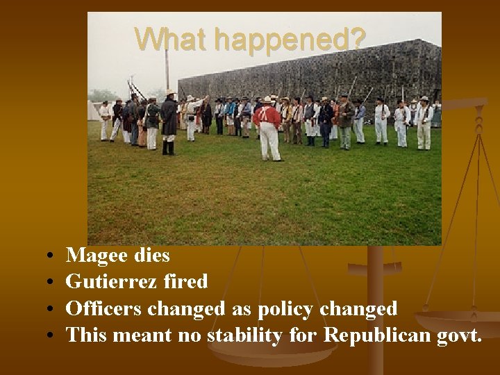 What happened? • • Magee dies Gutierrez fired Officers changed as policy changed This