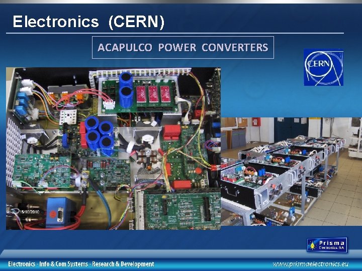 Electronics (CERN) ACAPULCO POWER CONVERTERS 