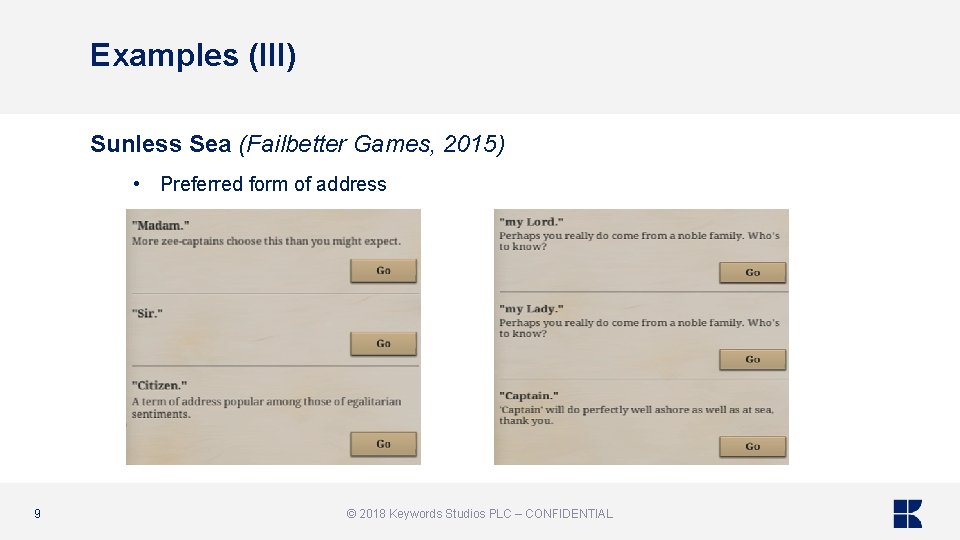 Genderinclusive Language In Games And Its Localization Challenges