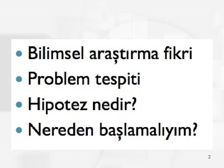 Arastrmalarda Konu Secimi Hipotez Kurulmas Degiskenlerin Ozellikleri Normal