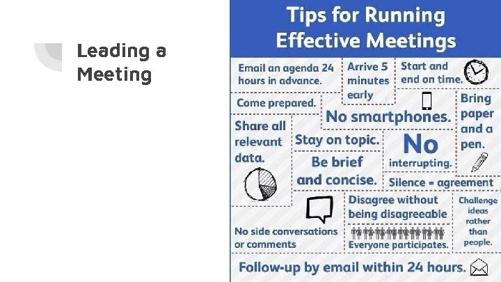 Leading a Meeting Leading a Meeting