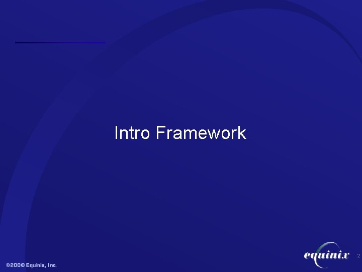 Intro Framework 2 