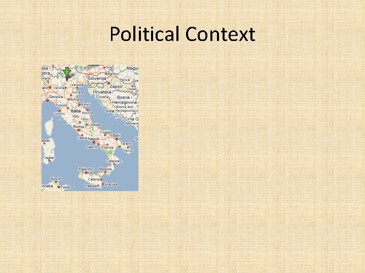 Political Context 