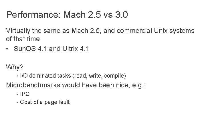 Performance: Mach 2. 5 vs 3. 0 Virtually the same as Mach 2. 5, Performance: Mach 2. 5 vs 3. 0 Virtually the same as Mach 2. 5,