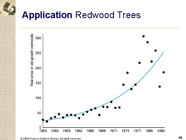 Application Redwood Trees © 2009 Pearson Addison-Wesley. All rights reserved. 66 