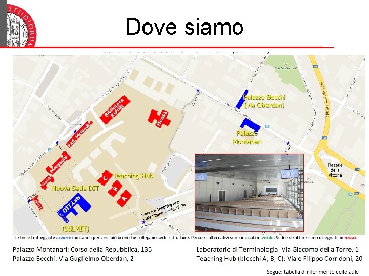 Dove siamo 