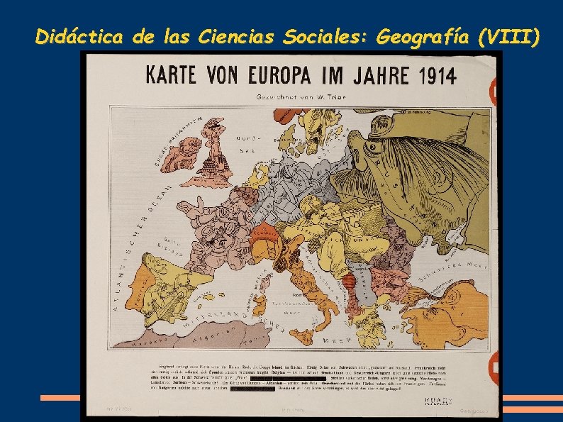 Didáctica de las Ciencias Sociales: Geografía (VIII) 