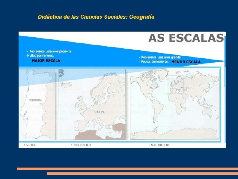 Didáctica de las Ciencias Sociales: Geografía 
