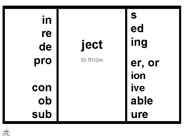 in re de pro con ob sub ject to throw s ed ing er,