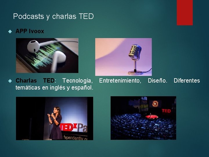 Podcasts y charlas TED APP Ivoox Charlas TED: Tecnología, Entretenimiento, Diseño. Diferentes temáticas en Podcasts y charlas TED APP Ivoox Charlas TED: Tecnología, Entretenimiento, Diseño. Diferentes temáticas en