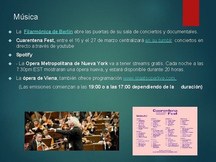 Música La Filarmónica de Berlín abre las puertas de su sala de conciertos y Música La Filarmónica de Berlín abre las puertas de su sala de conciertos y
