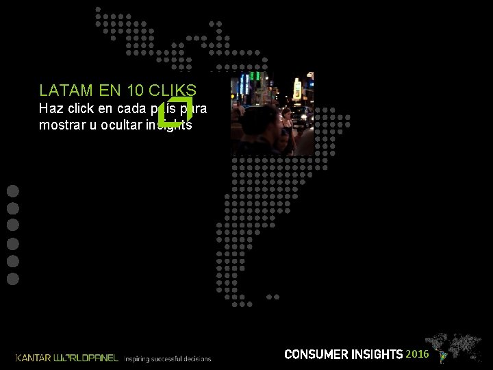 LATAM EN 10 CLIKS Haz click en cada país para mostrar u ocultar insights