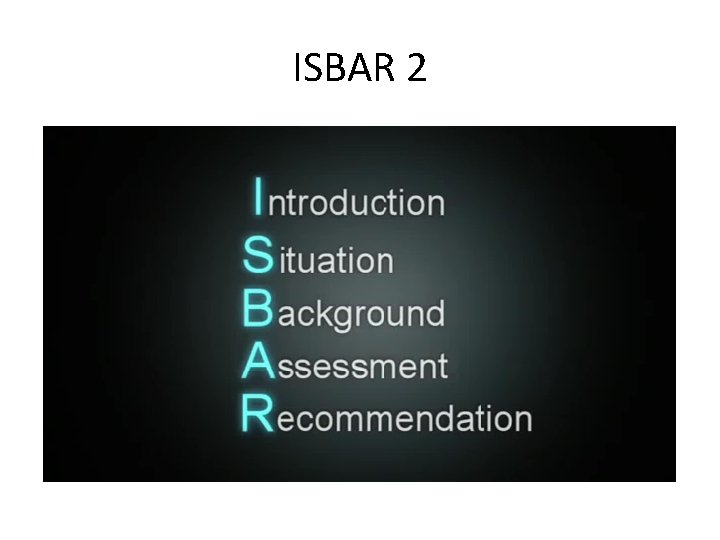 ISBAR 2 