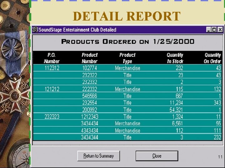 DETAIL REPORT 11 11 