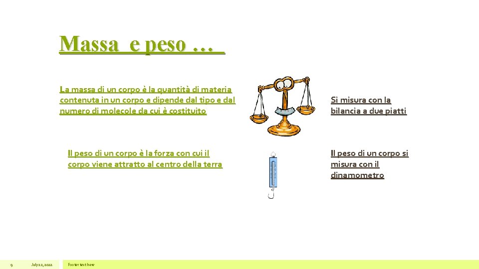 La materia Che cos la materia Tutto ci
