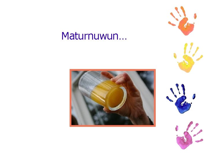 Maturnuwun… 