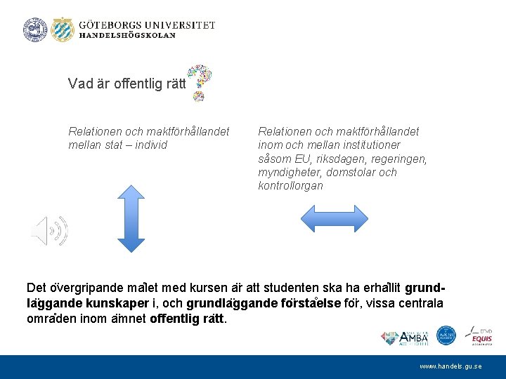 Vad är offentlig rätt Relationen och maktförhållandet mellan stat – individ Relationen och maktförhållandet