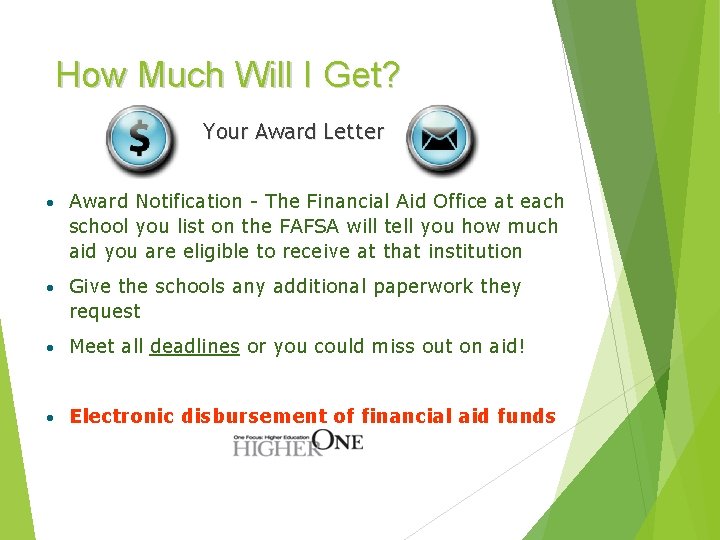 How Much Will I Get? Your Award Letter • Award Notification - The Financial