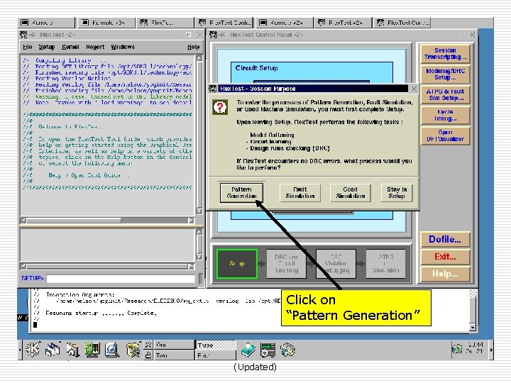 Click on “Pattern Generation” Fall 08, Oct 31 ELEC 2200 -002 Lecture 8 (Updated)