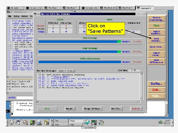 Click on “Save Patterns” Fall 08, Oct 31 ELEC 2200 -002 Lecture 8 (Updated)