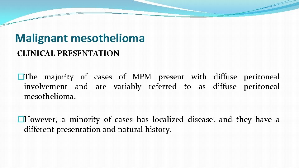 mesothelioma after breast cancer