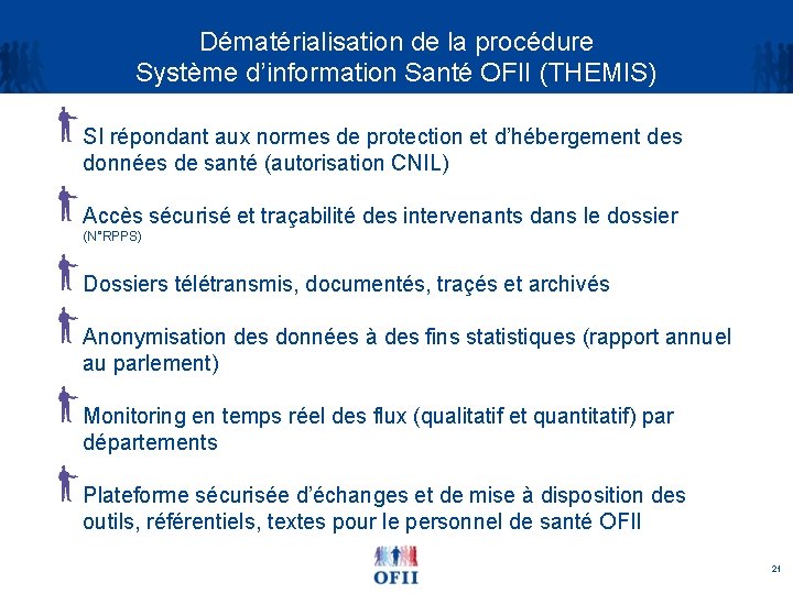 Dématérialisation de la procédure Système d’information Santé OFII (THEMIS) SI répondant aux normes de