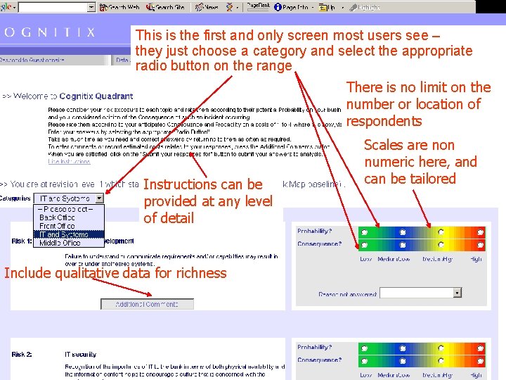 This is the first and only screen most users see – they just choose