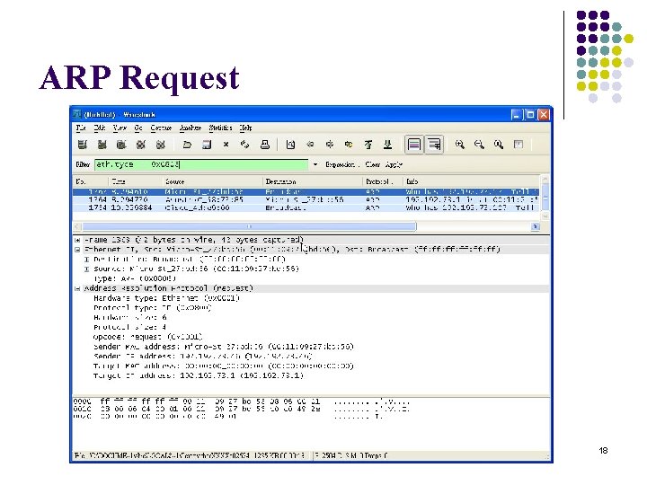 ARP Request 18 