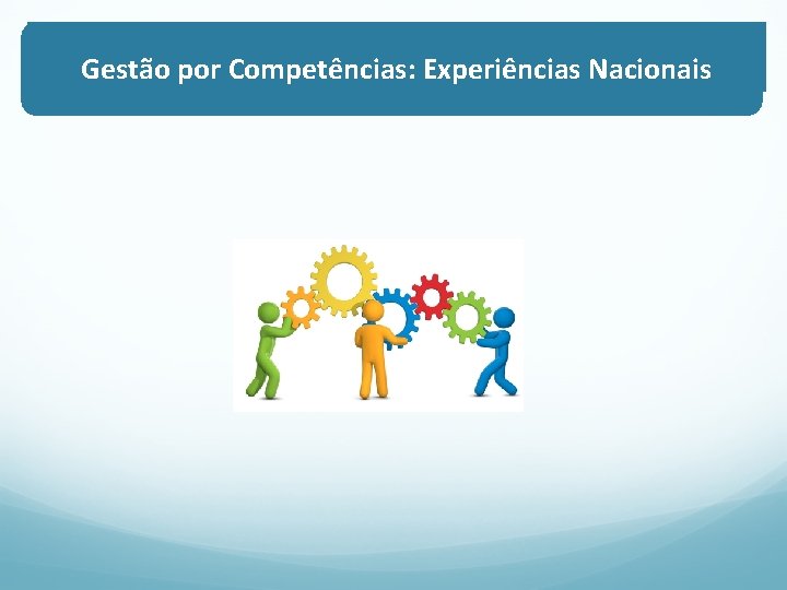 Gestão por Competências: Experiências Nacionais 