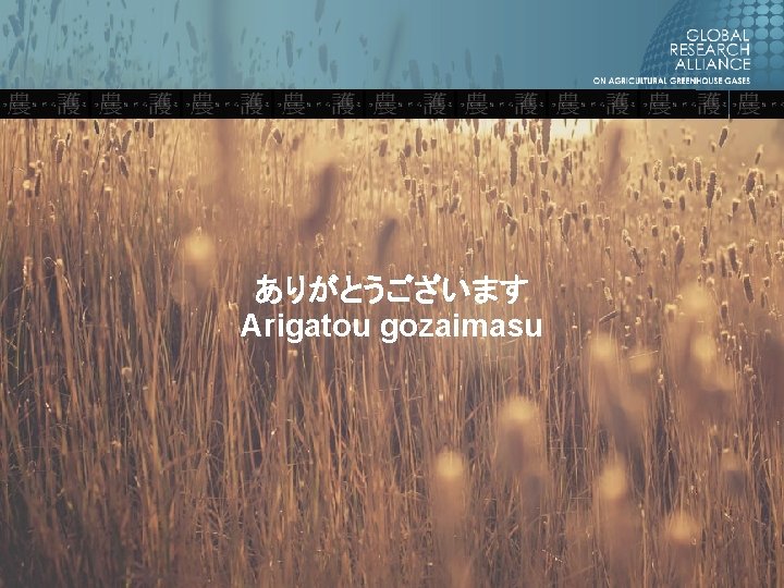 ありがとうございます Arigatou gozaimasu 