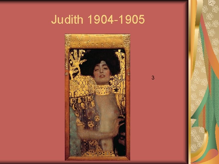  Judith 1904 -1905 3 