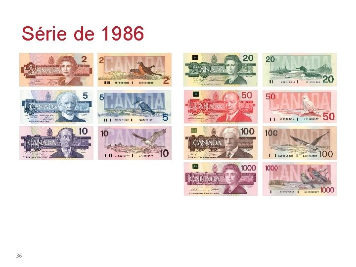 Série de 1986 36 