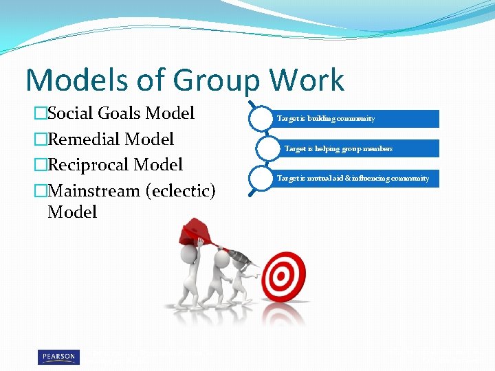 Models of Group Work �Social Goals Model �Remedial Model �Reciprocal Model �Mainstream (eclectic) Model