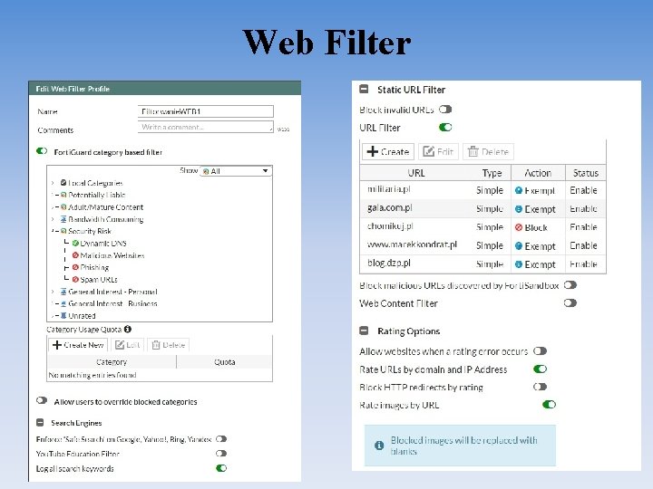 Web Filter 
