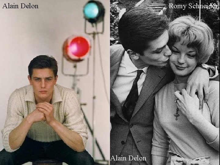 Alain Delon Romy Schneider Alain Delon 