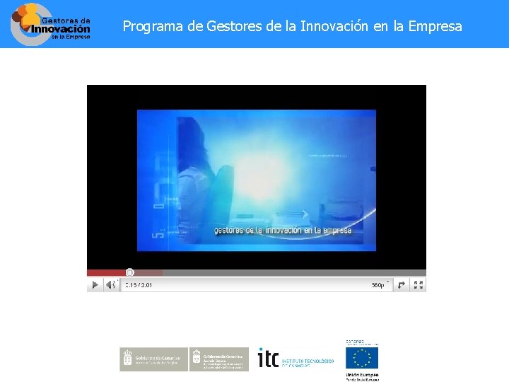 Programa de Gestores de la Innovación en la Empresa 