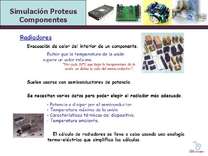 Simulación Proteus Componentes 