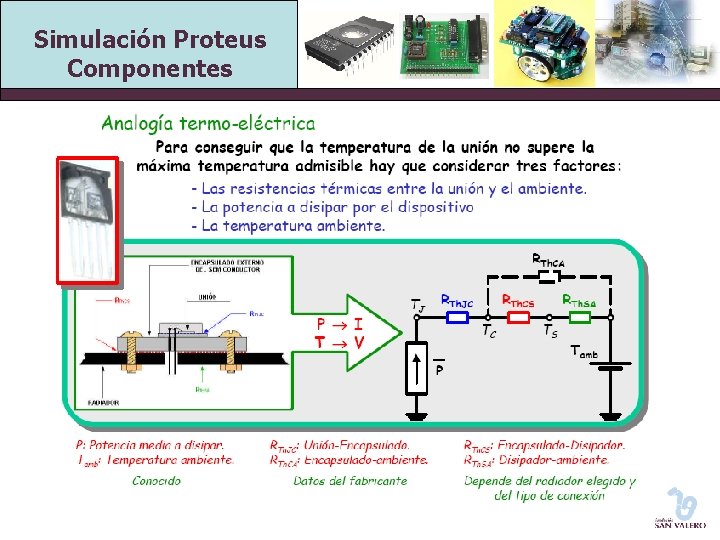 Simulación Proteus Componentes 