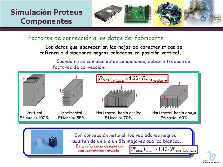 Simulación Proteus Componentes 